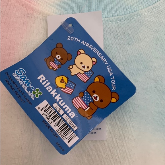Rilakkuma 20th Anniversary Tie-Dye Spirit Jersey - Picture 5 of 12